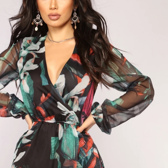 Asymmetrical Maxi Dress - Picture 2 of 11